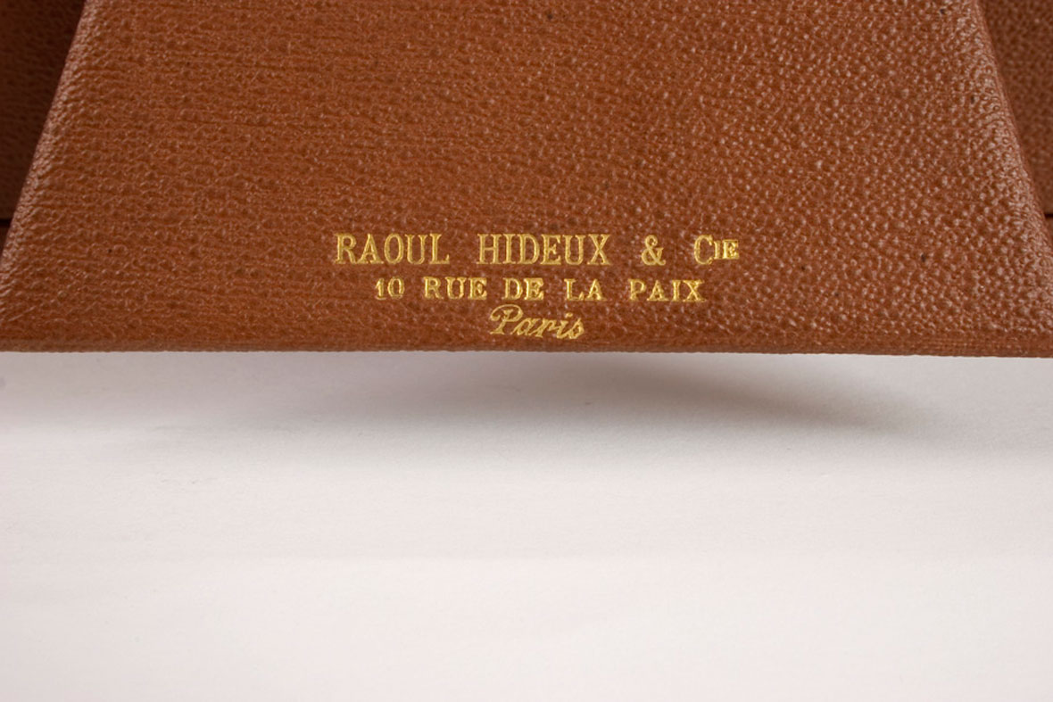 Enamel on Copper Portrait of a Young Girl by Hideux